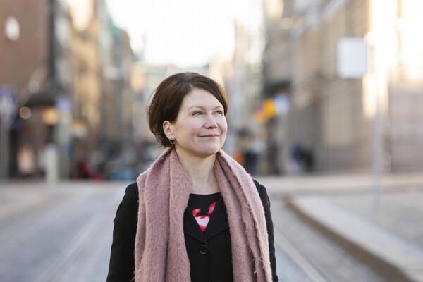 Hiilineutraali Helsinki 2035 -ohjelman projektinjohtaja Kaisa-Reeta Koskinen. Kuva: Wilma Hurskainen.